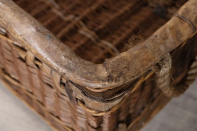 Vintage Log Basket